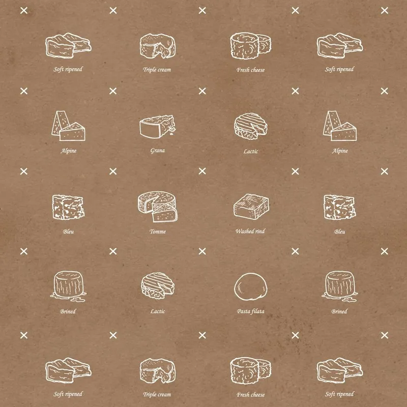 Cheese drawings - Kraft