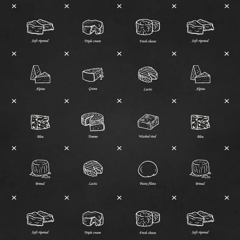 Cheese drawings - Slate